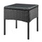 Manhattan Comfort Noli  Steel Rattan 3-Piece Patio Conversation Set with Cushions in Grey OD-CV006-GY - alternate 8